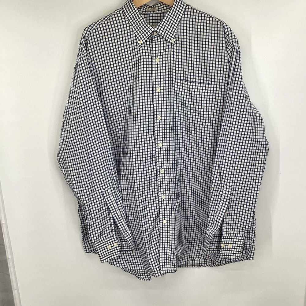 Men's Peter Millar 100% Cotton Long Sleeved Button Down Shirt -‎ XXL